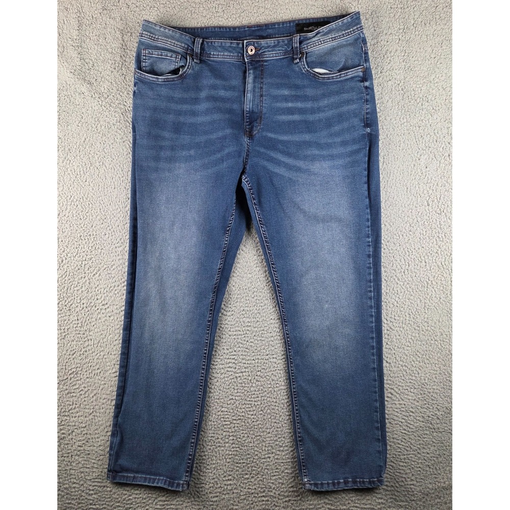 The‎ Perfect Jean NYC Jeans Men 40x30 (38x30) Blue Athletic Fit Stretch
